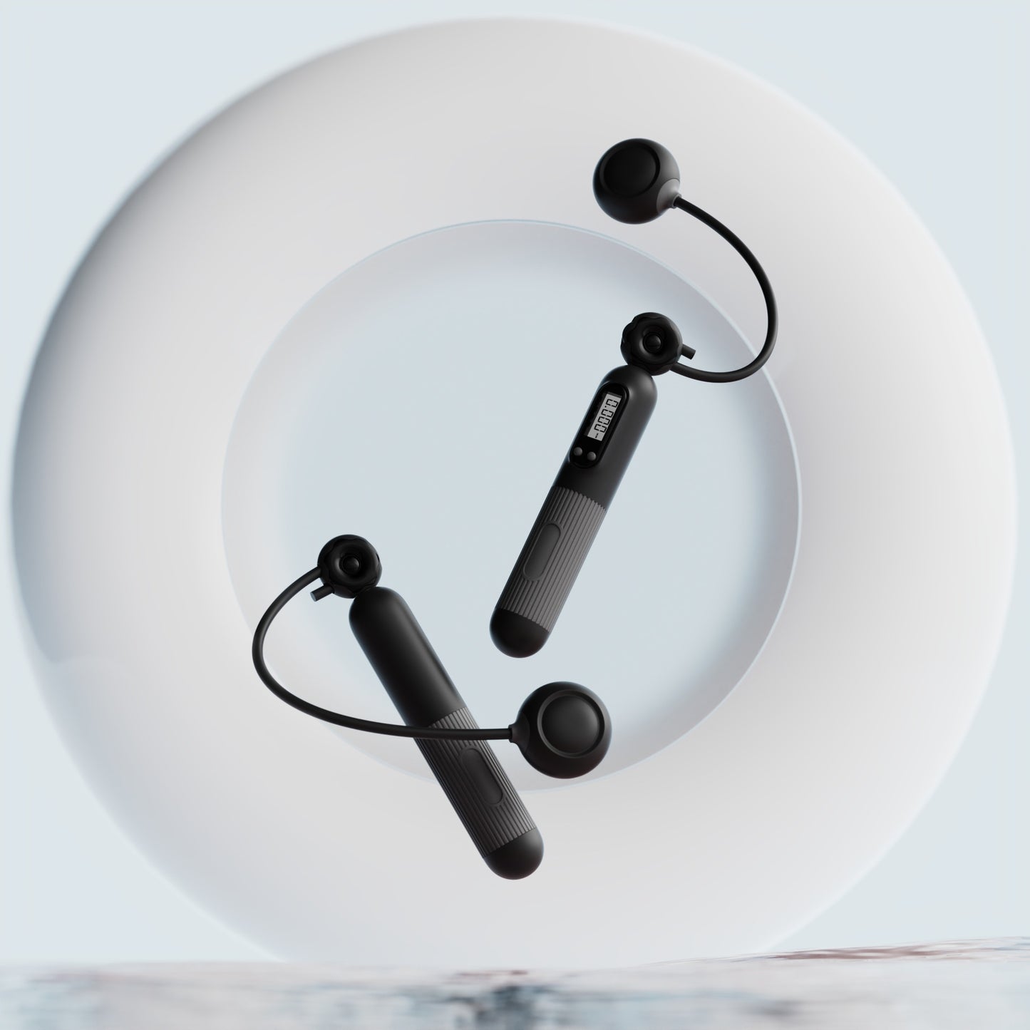 Cordless Electronic Jump Rope with Digital Counter