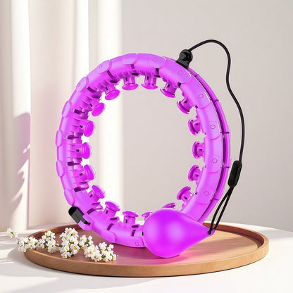 Quiet smart hula hoop