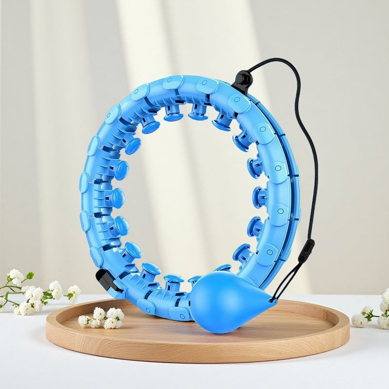 Quiet smart hula hoop