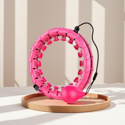 Quiet smart hula hoop