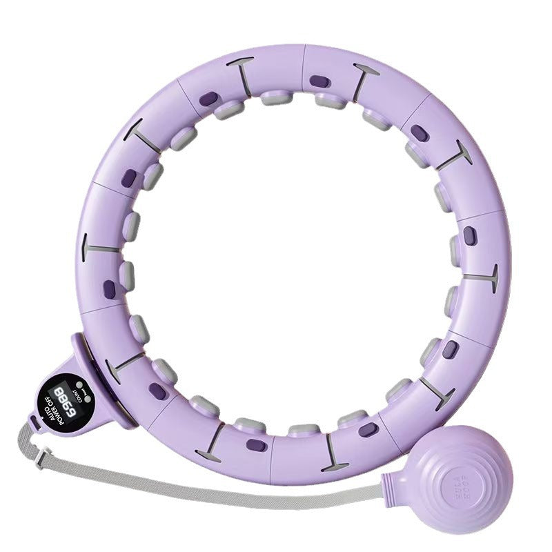 Quiet smart hula hoop